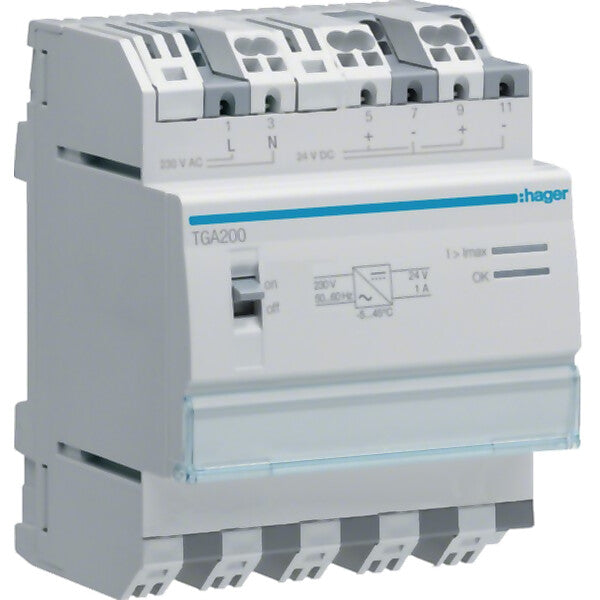Hager Spannungsversorgung 24VDC TGA200